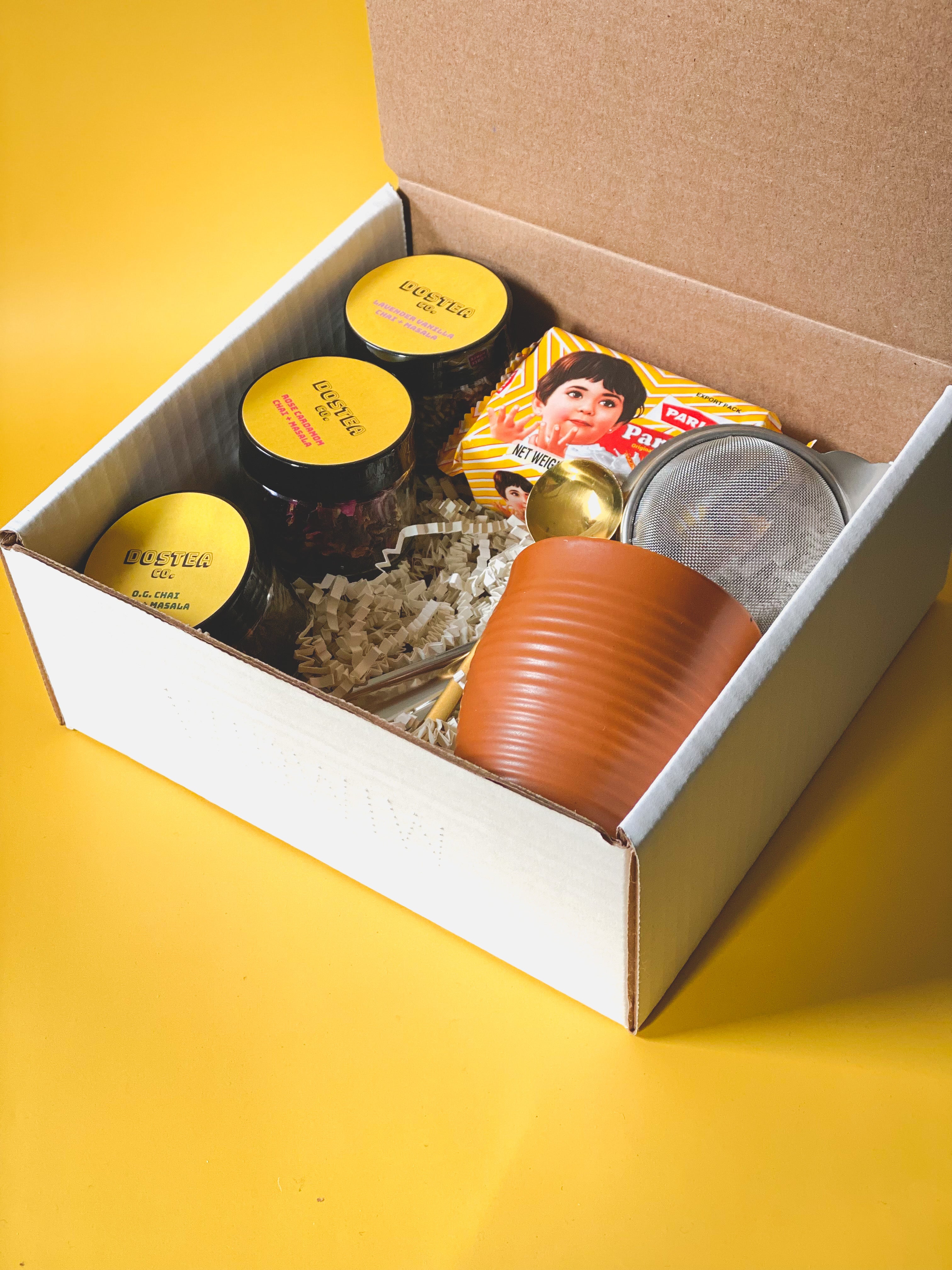 Tea and Biscuits Gift Box with Friends Central Perk Hot Chocolate & Co –  Doxa Products